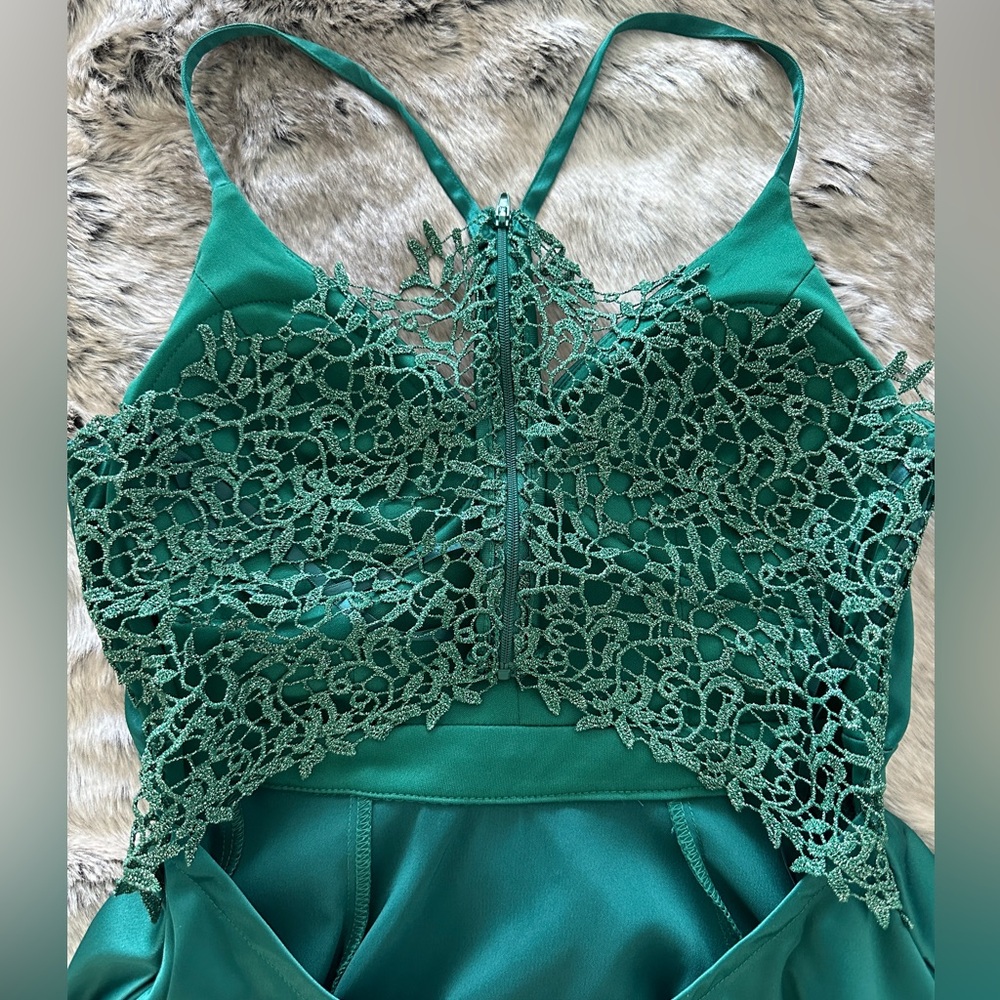 Emerald Green Dress